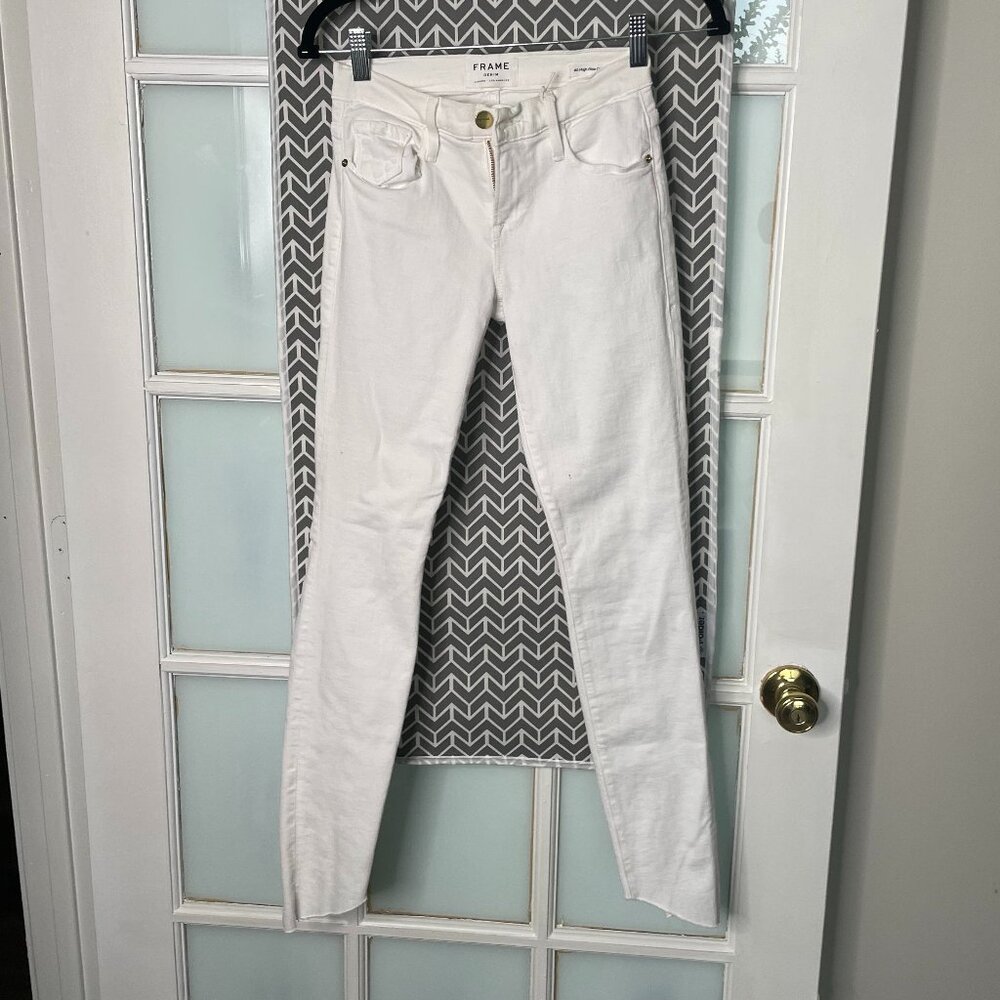 Frame | Ali High Rise Skinny Jean - Picture 1 of 4